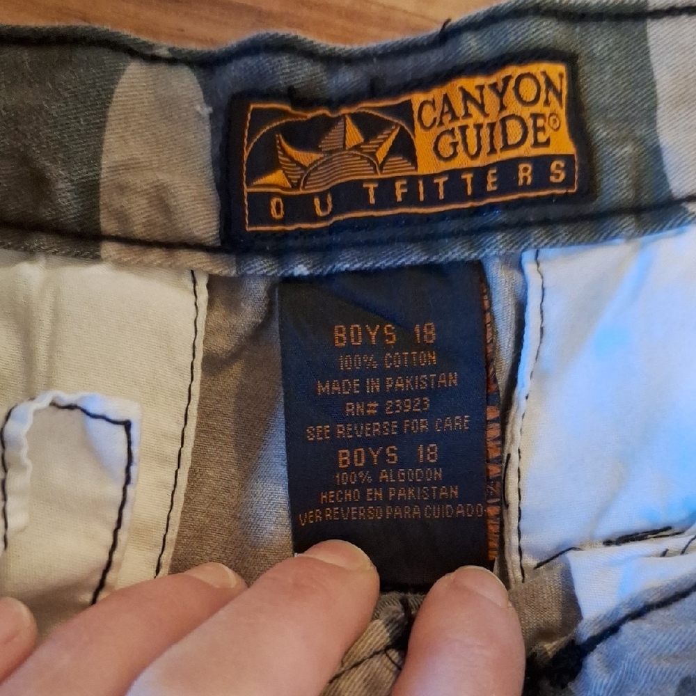 Kids' Camouflage Cargo Pants - Picture 2 of 5